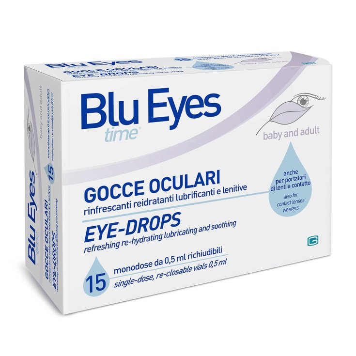 Blutime Eyes Ophthalmic Solution GIURIATI 15 Ampoules