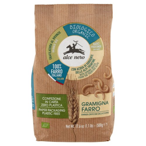 alce nero Fusilli Farro 500 g