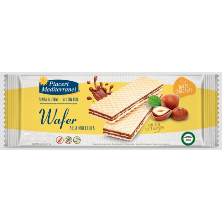 Piaceri Mediterranei Hazelnut Wafer 45g