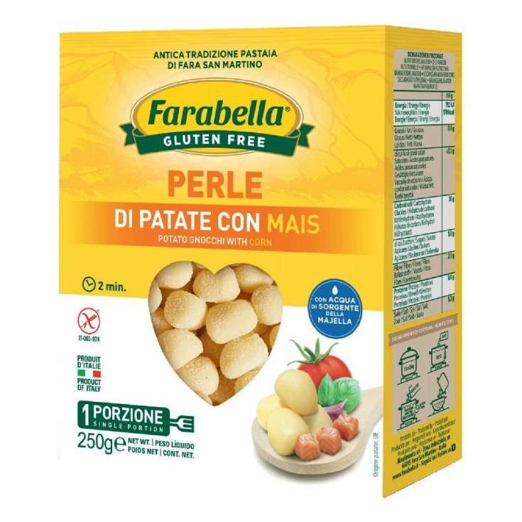 Potato Pearls With Farabella Corn 250g