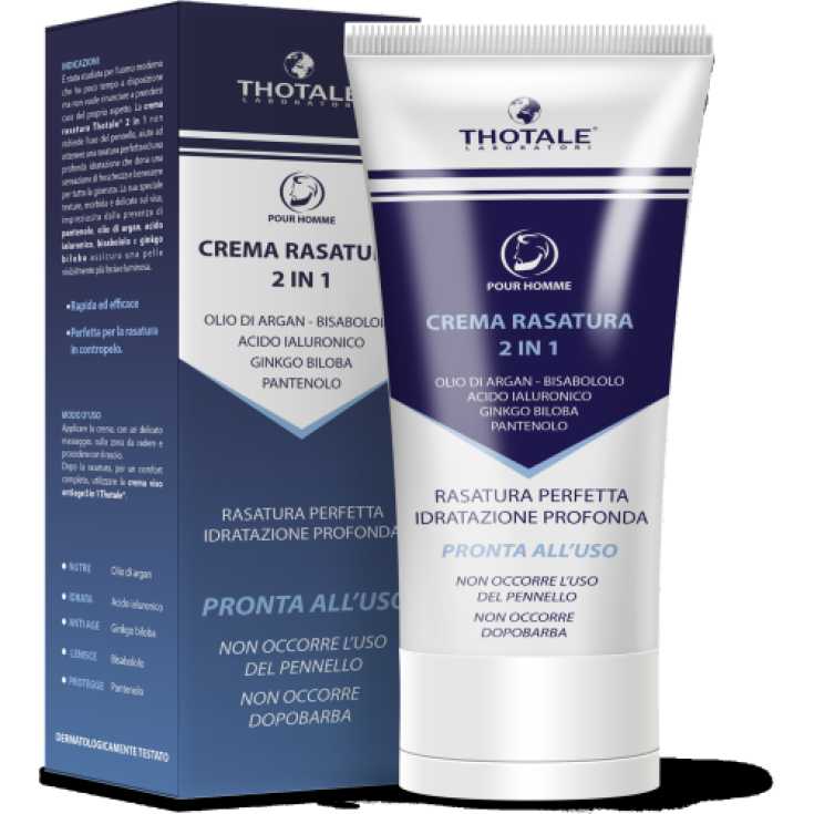 Thotale Pour Homme 2 In 1 Shaving Cream 150ml