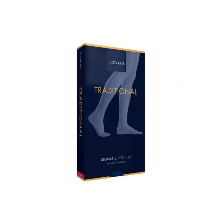 Traditional Thigh Sock 504 Open Toe Sigvaris 1 Pair