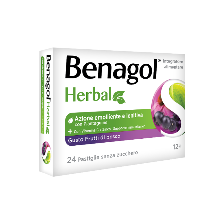 Herbal Berries Benagol 24 Tablets