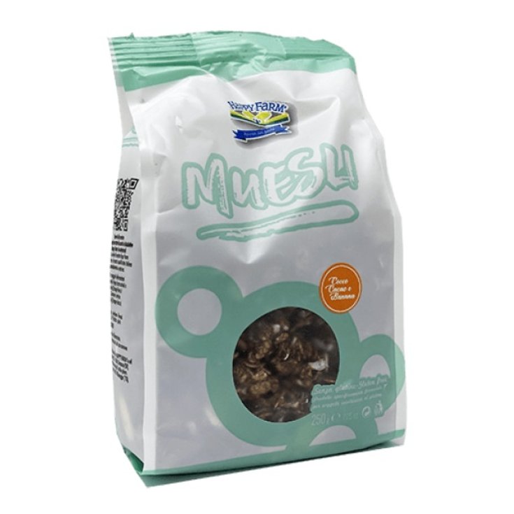 Happy Farm Coconut Cocoa And Banana Muesli 250g