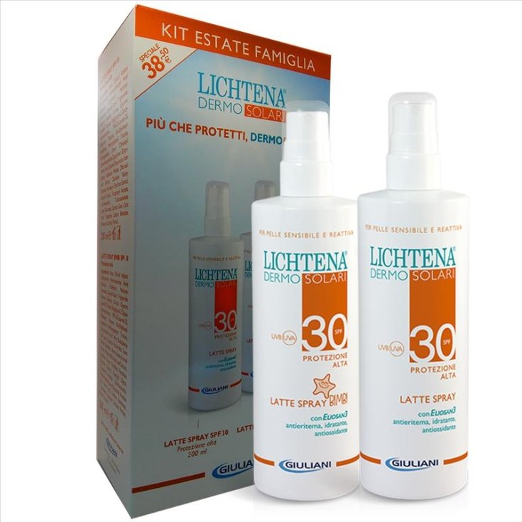 LICHTENA® DERMOSOLAR Milk Spray SPF30 + Milk Spray for Children SPF30