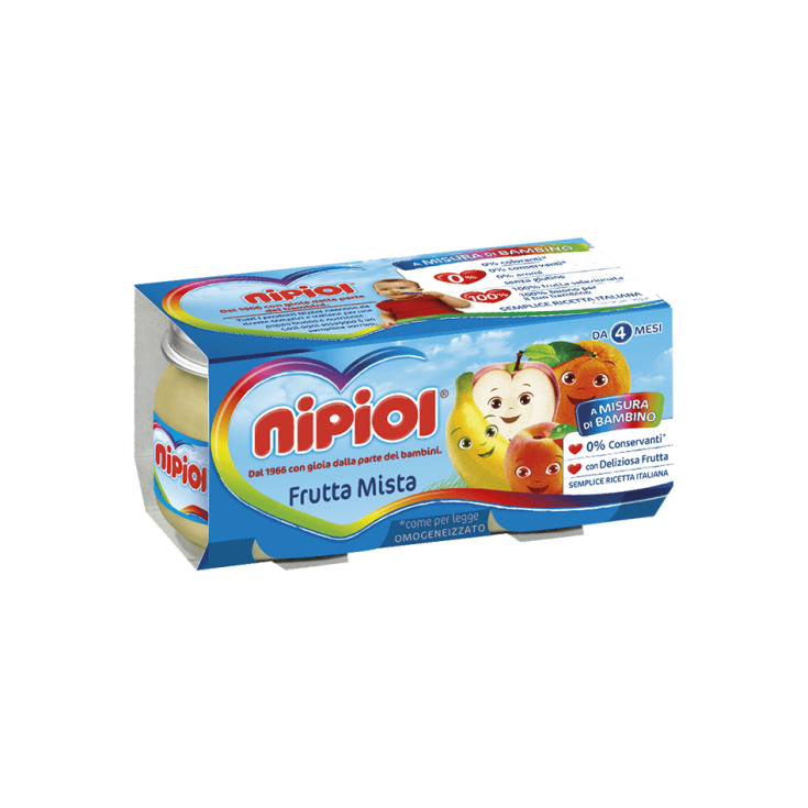 HOMOGENIZED MIXED FRUIT NIPIOL® 2x120g