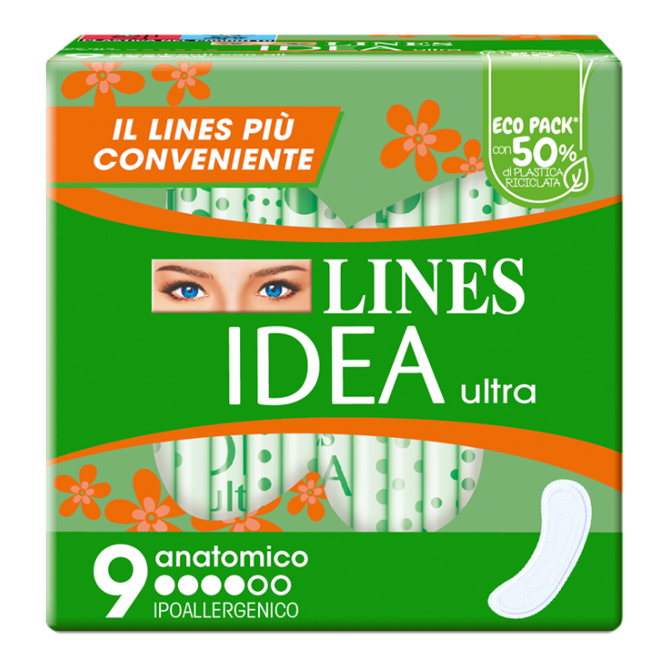 Lines Idea Ultra Anatomic 9 Absorbents