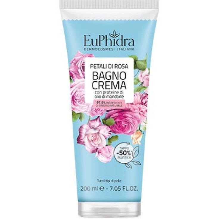 Euphidra Rose Petals Cream Bath 200ml