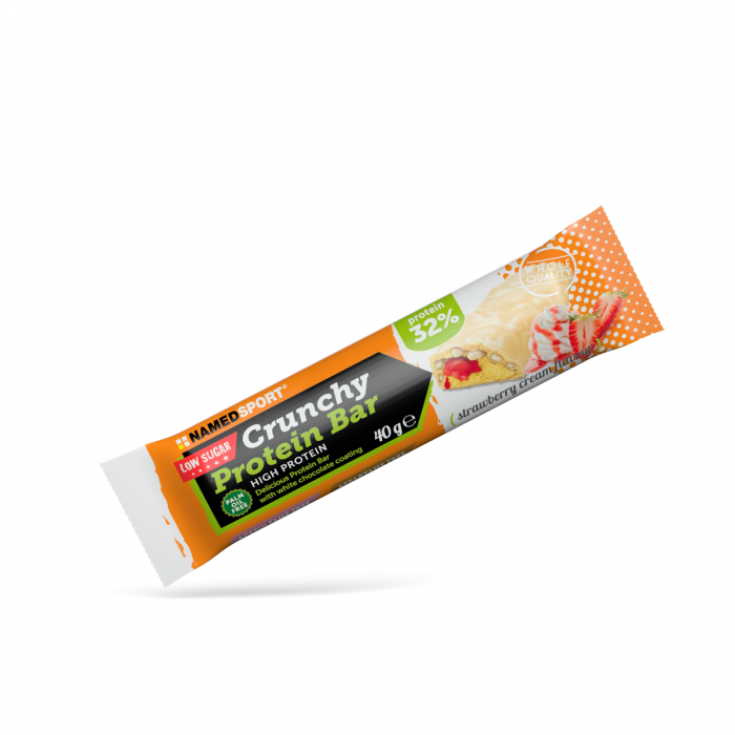Crunchy Protein Bar Strawberry NamedSport 40g