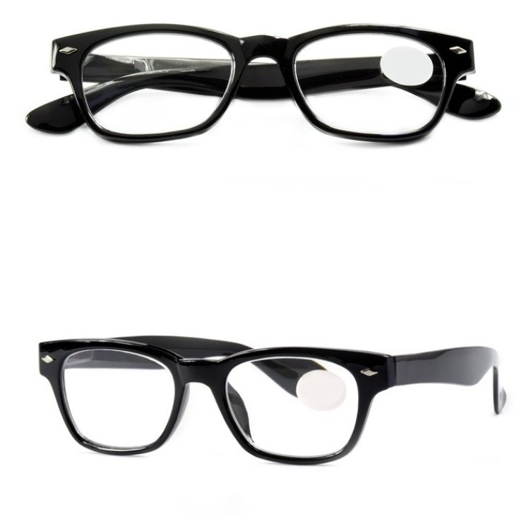 VELVET BLACK GLASSES ASIA +3