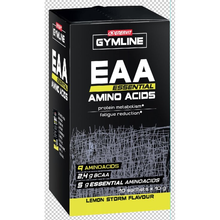 Gymline EAA Essential Amino Acid Lemon Enervit 10x10g