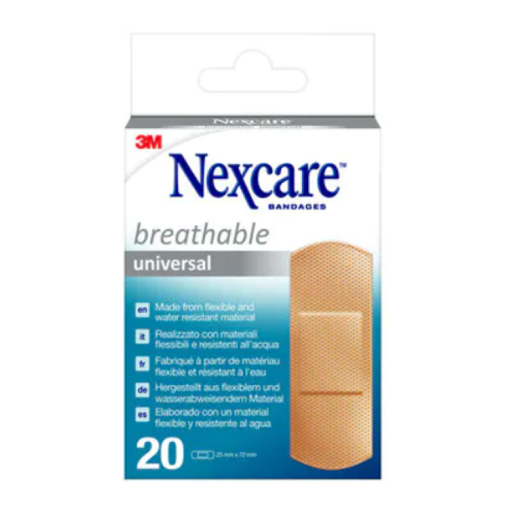 Universal Breathable 25x72mm Nexcare ™ 3M ™ 20 Patches