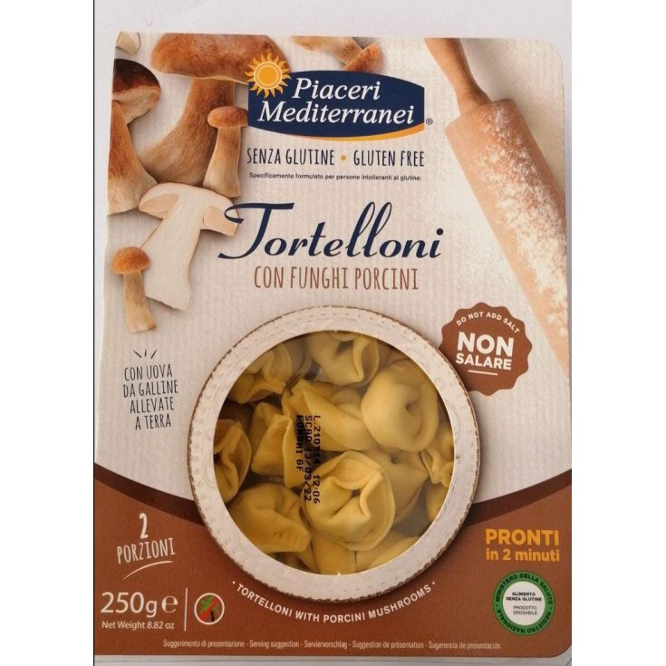 Tortelloni With Porcini Mushrooms Piaceri Mediterranei 250g