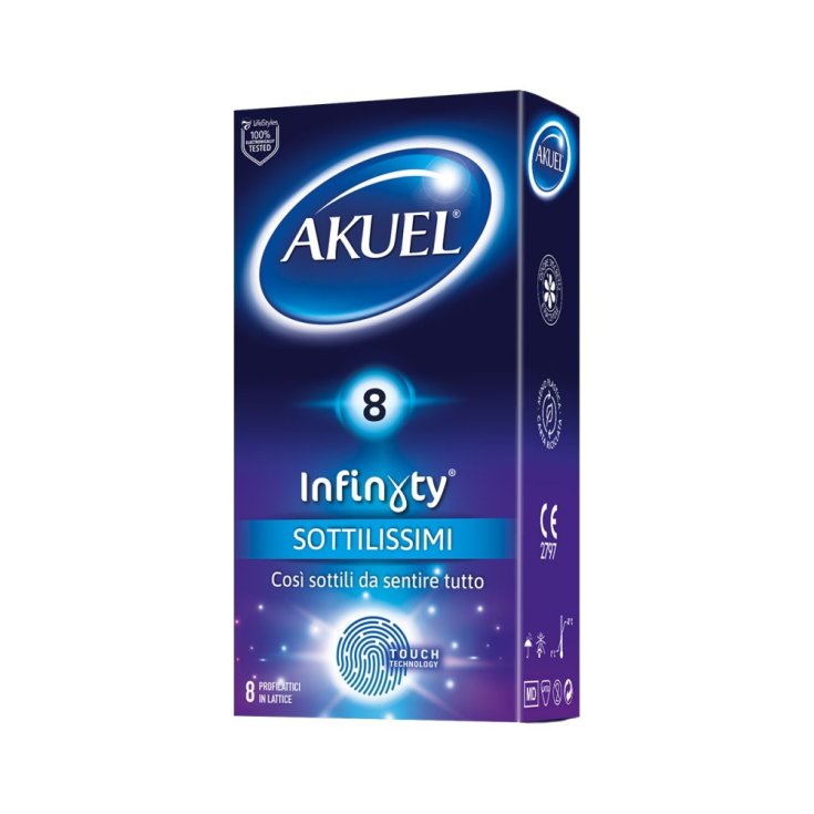 Ultra thin AKUEL® Infinity® 8 Condoms