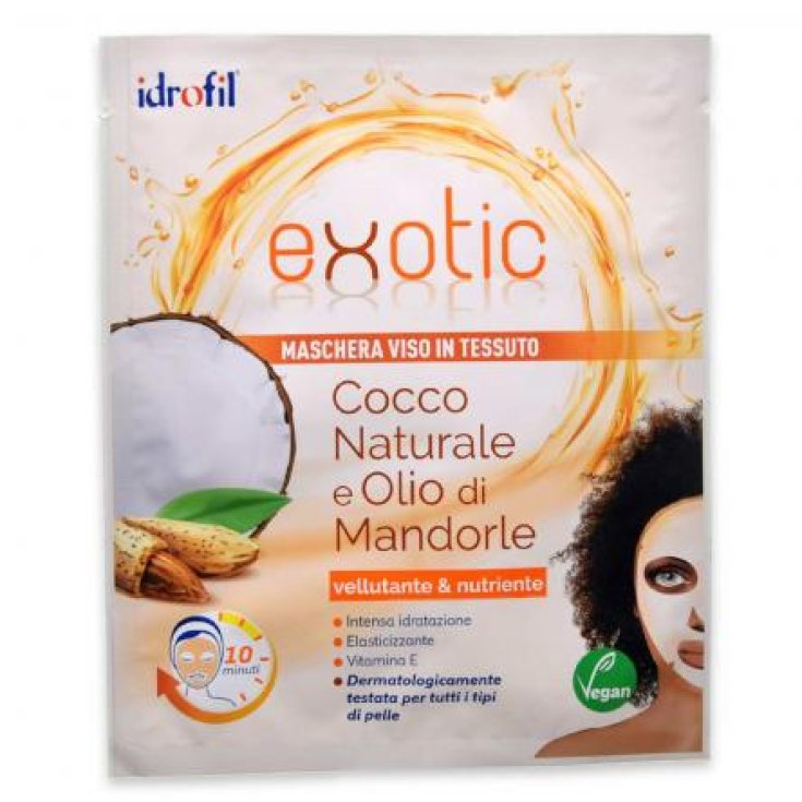 Exotic Natural Coconut And Almond Oil Idrofil® 1 Tissue Mask