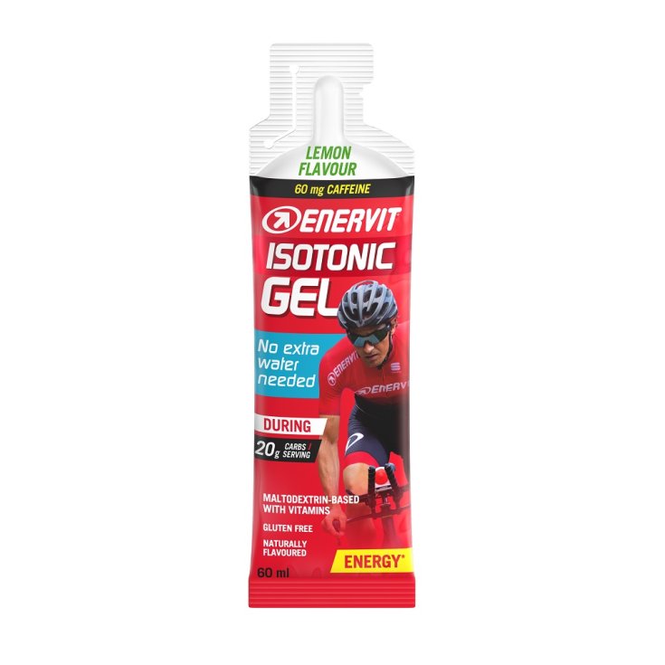 Isotonic Gel Lemon With Caffeine Enervit 60ml