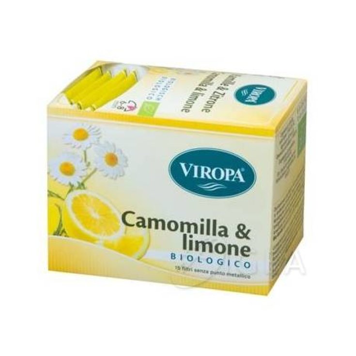 Chamomile & Lemon Herbal tea VIROPA 15 Filters