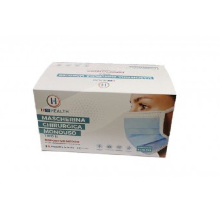DISPOSABLE SURGICAL MASK TYPE II ITALHEALTH 50 Pieces