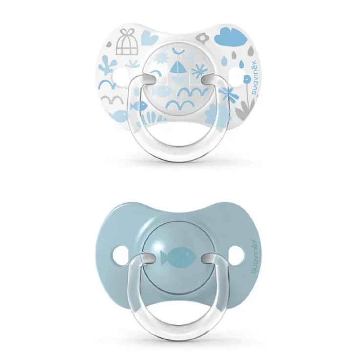 Memories SX Pro Suavinex Blue Soother 0-6 Months 2 Pieces