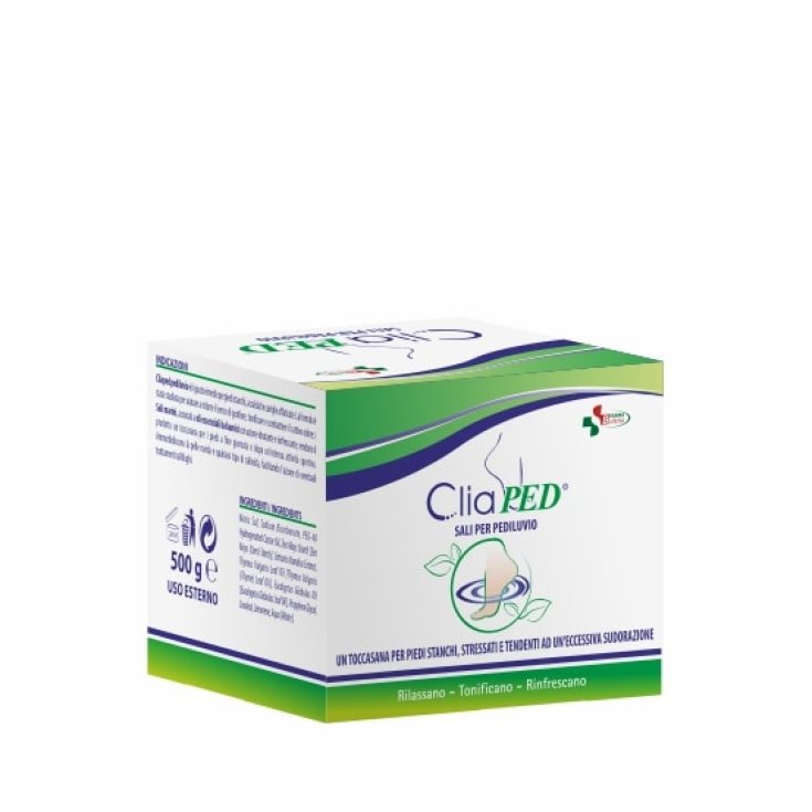 CliaPED® Footbath Salts Budetta Farma 500g