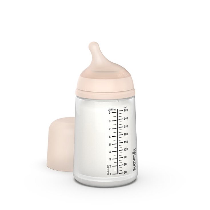 Baby Bottle Anticoliza Zero.ZeroTM Medium Flow Suavinex 270ml