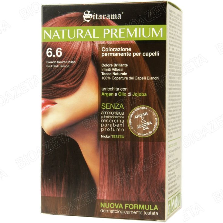 Natural Premium 6.6 Dark Blonde Red Sitarama® 1 Kit