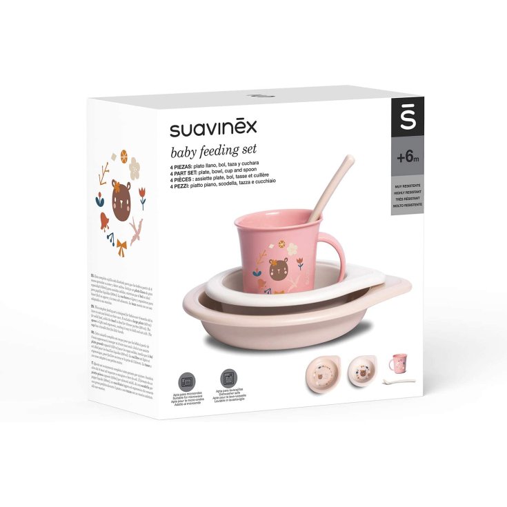 Pink Weaning Set + 6M Suavinex