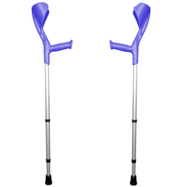 Canadian Blue Crutches Pharma Care 1 Pair