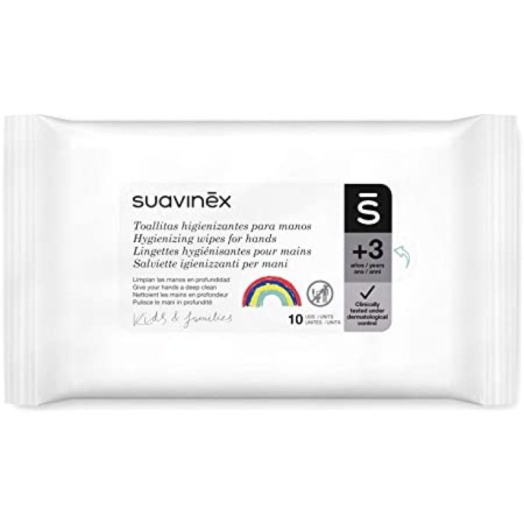 Suavinex Sanitizing Hand Wipes 10 Pieces