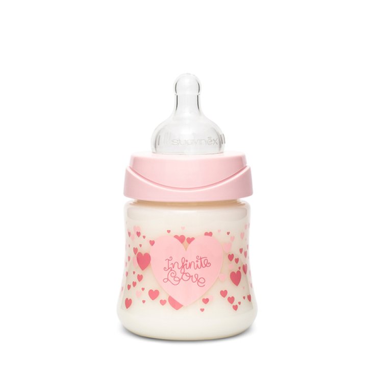 Premium Baby Bottle Anatomic Pink Suavinex Teat 150ml
