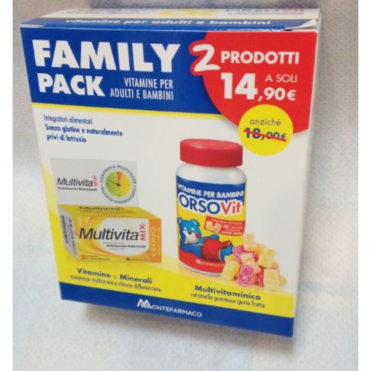 Family Pack Vitamins Adults and Children