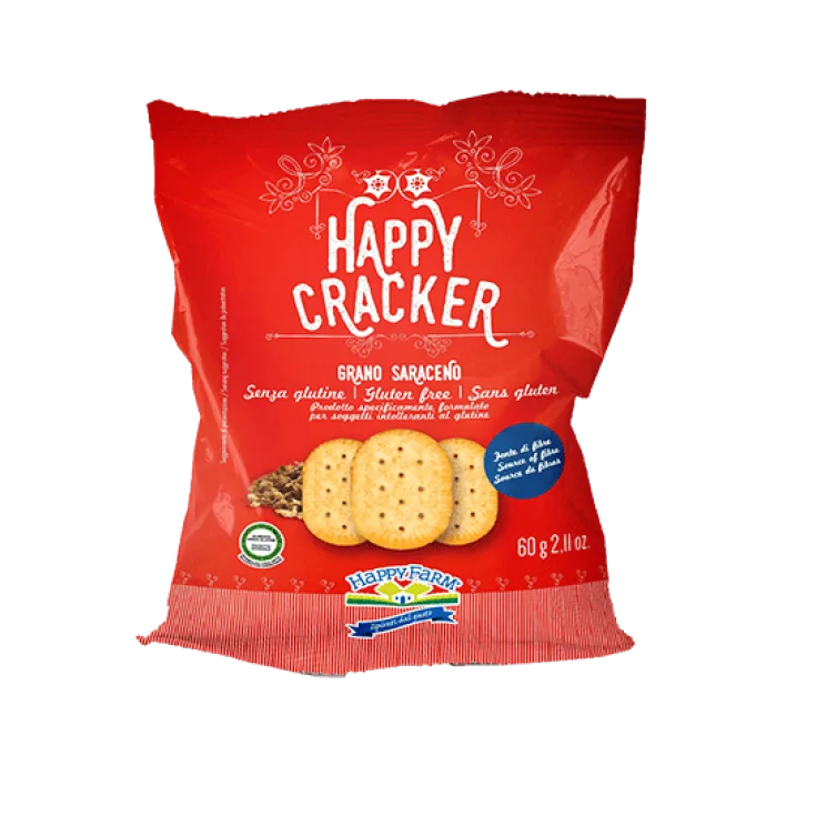 HAPPY CRACKER BUCKWHEAT HAPPY FARM® 60g