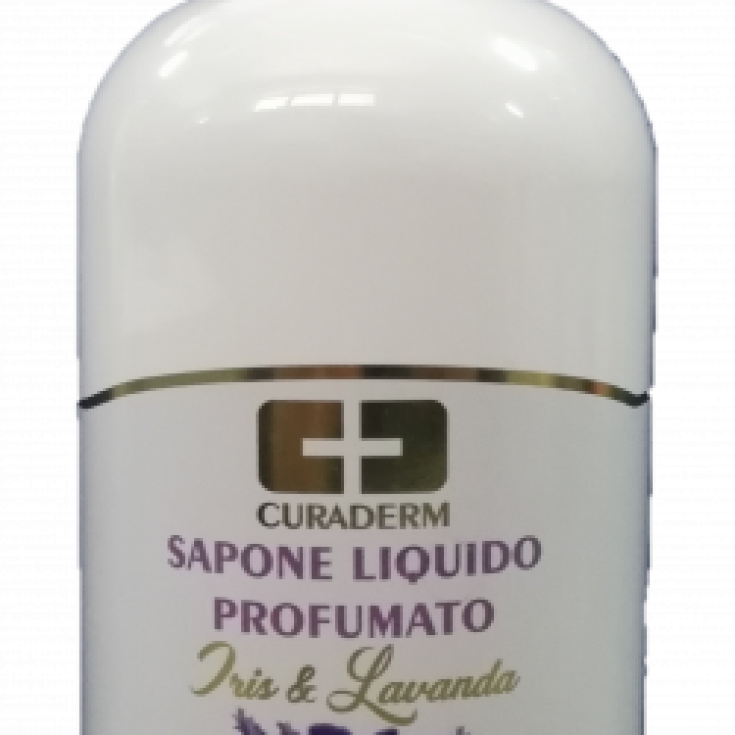 Iris & Lavender Soap CURADERM 500ml