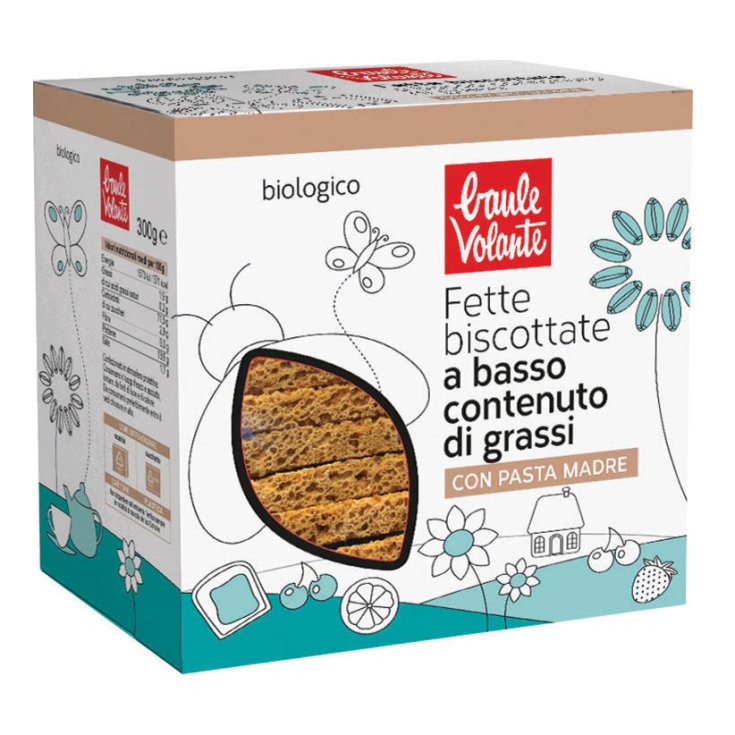 Low Fat Rusks Baule Volante 300g