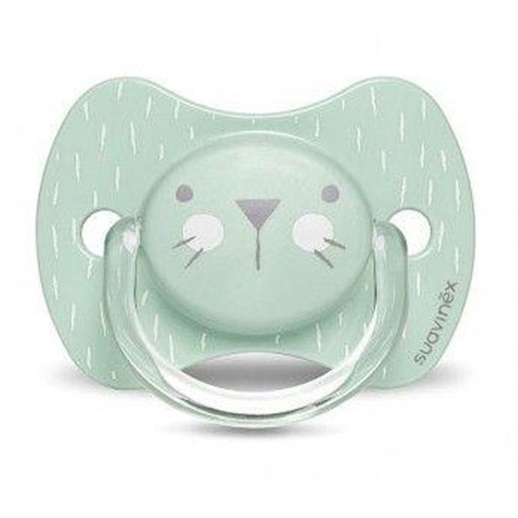 HYGGE Premium soother reversible teat +18 months (green rabbit) Suavinex