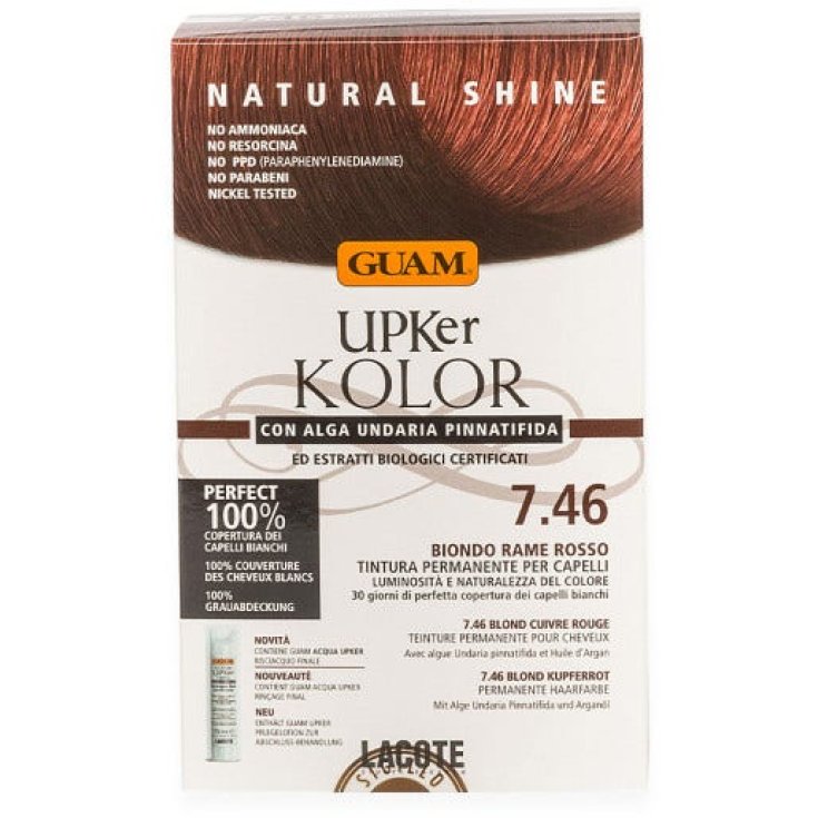 UPKER KOLOR DYE 7.46 BLOND COPPER RED GUAM®