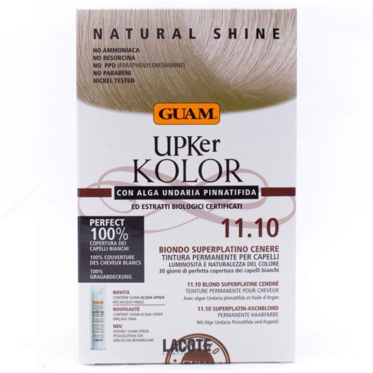 UPKER KOLOR DYE 11,10 BLOND SUPERPLATINO ASH GUAM®