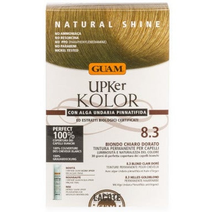 UPKER KOLOR DYE 8.33 GUAM® GOLDEN LIGHT BLONDE