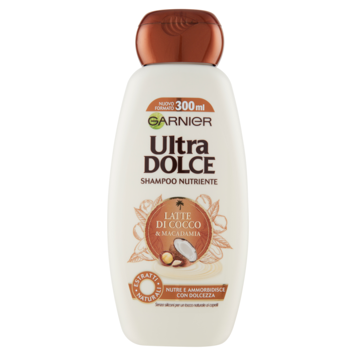 ULTRA-SWEET SHAMPOO COCONUT MILK AND MACADAMIA GARNIER 300ML