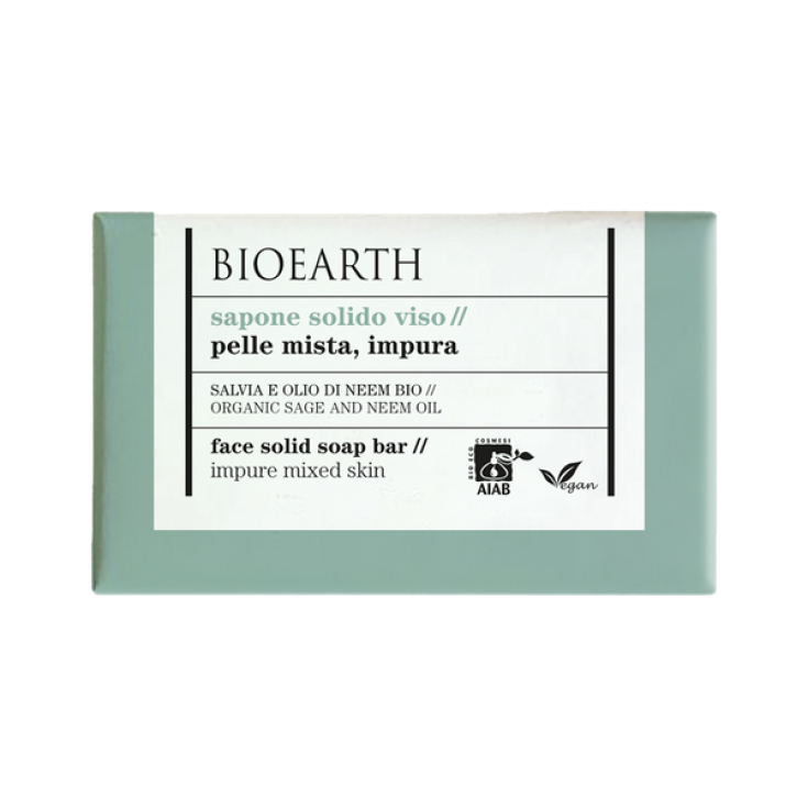 BIOEARTH Neem Oil Solid Face Soap 150g