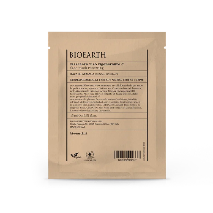 BIOEARTH Regenerating Face Mask 15ml