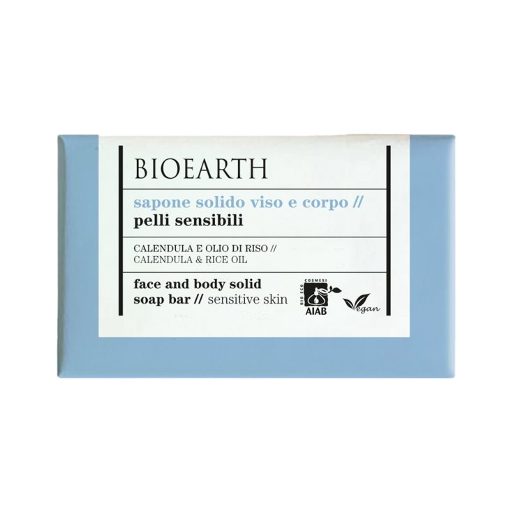 Solid Soap Face Body Calendula BIOEARTH 150g