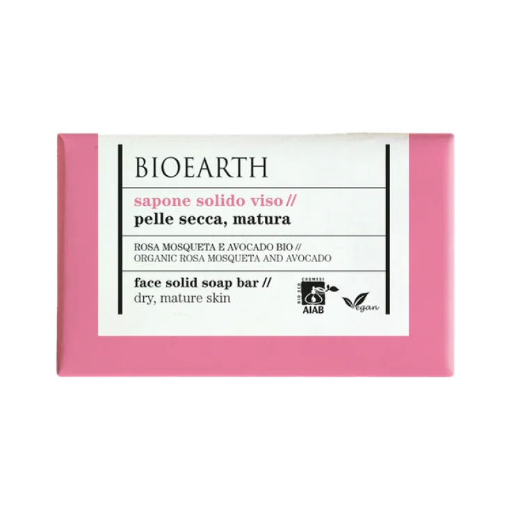 BIOEARTH Rosehip Solid Face Soap 150g