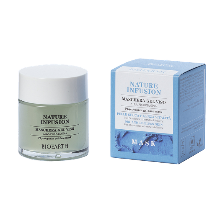 NATURE INFUSION BIOEARTH Phycocyanin Face Gel Mask 100ml