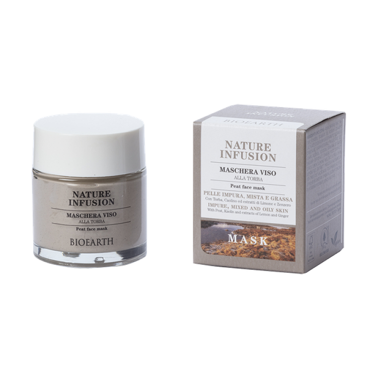 NATURE INFUSION BIOEARTH Peat Face Mask 100ml
