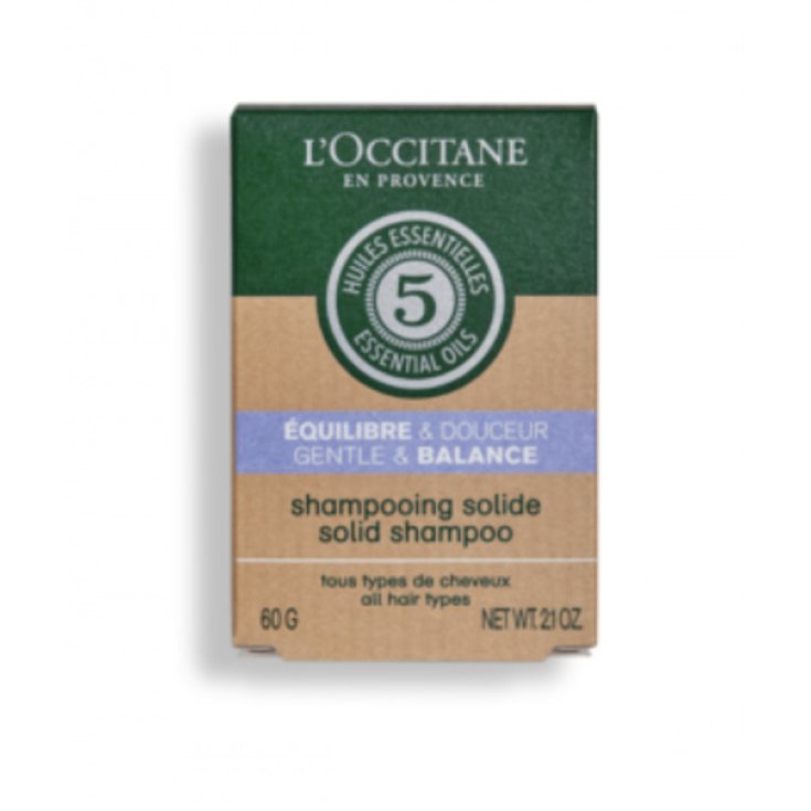 SOLID SHAMPOO DELICATE & REBALANCING SHAMPOO L'OCCITANE 60g