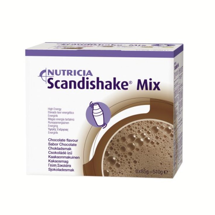 SCANDISHAKE® MIX CHOCOLATE NUTRICIA® 6 BAGS