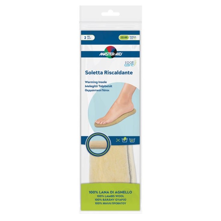 Master-Aid HEATING INSOLE CUTABLE 2 Pieces Master-Aid HEATING INSOLE CUTABLE 2 Pieces