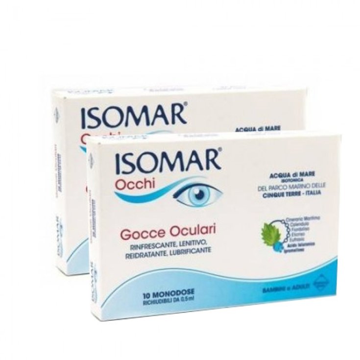 Isomar® Eyes Single-dose Eye Drops 10 + 10 Vials