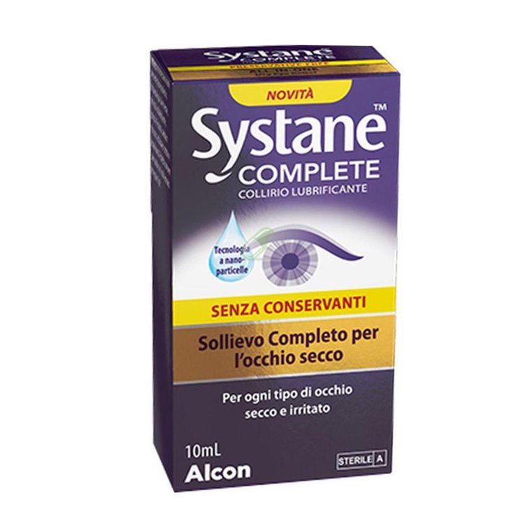 SYSTANE® COMPLETE MDPF WITHOUT PRESERVATIVES ALCON® 10ml